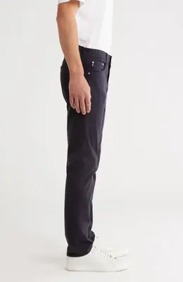 AG AG Tellis Stretch Sateen Modern Slim Pants in New Navy — Men Winter black Pants