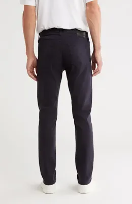 AG AG Tellis Stretch Sateen Modern Slim Pants in New Navy — Men Winter black Pants