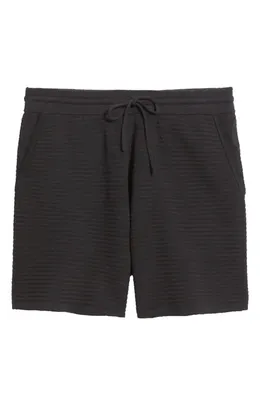 rag & bone rag & bone Zuma Ottoman Stitch Shorts in Black — Men Winter black Shorts