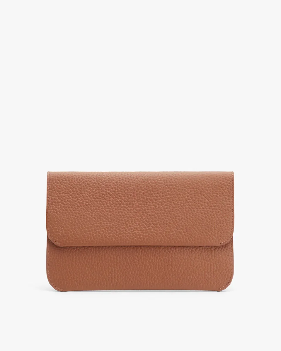 Cuyana System Flap Bag - Caramel / One Size in tan — Autumn tan Bags