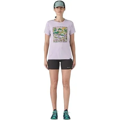 Patagonia Patagonia Endless Run 6in in Black — Unisex Winter black Shorts