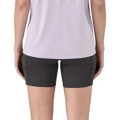 Patagonia Patagonia Endless Run 6in in Black — Unisex Winter black Shorts