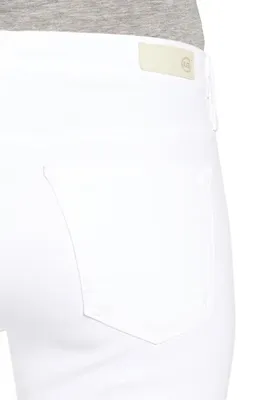 AG AG 'The Legging' Ankle Jeans in Wht White — Women Winter white Pants