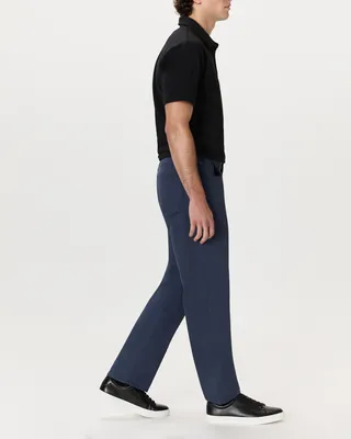 Quince Quince | Men's Comfort Stretch Traveler 5-Pocket Pants Straight in Ocean — Men Summer blue Trousers & Chinos
