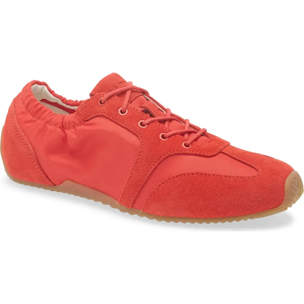 rag & bone rag & bone Emilee Ballet Sneaker in Tomato — Women Autumn red Shoes