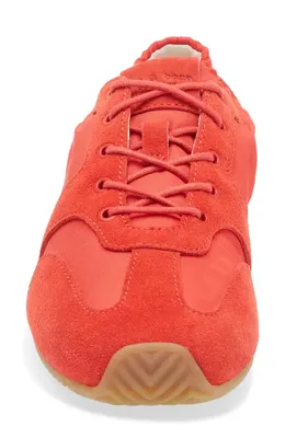 rag & bone rag & bone Emilee Ballet Sneaker in Tomato — Women Autumn red Shoes