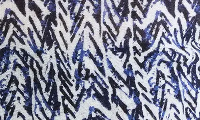 NIC+ZOE NIC+ZOE Crosshatch Sweater in Indigo Multi — Women Winter navy Tops