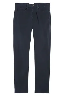 FRAME FRAME L'Homme Slim Fit Five-Pocket Twill Pants in Navy — Men Winter navy Pants