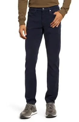 FRAME FRAME L'Homme Slim Fit Five-Pocket Twill Pants in Navy — Men Winter navy Pants