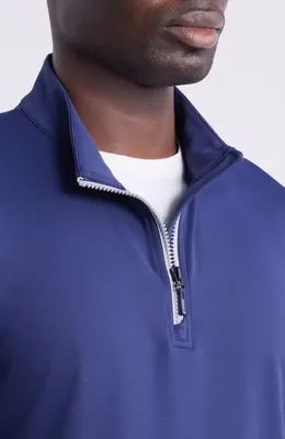 johnnie-O johnnie-O Quarter Zip Pullover in Navy — Men Winter navy Tops