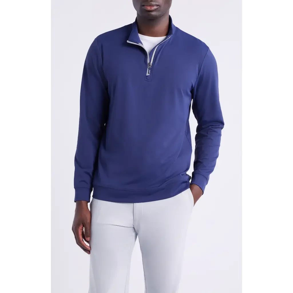 johnnie-O johnnie-O Quarter Zip Pullover in Navy — Men Winter navy Tops