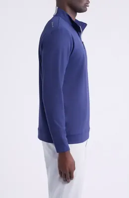johnnie-O johnnie-O Quarter Zip Pullover in Navy — Men Winter navy Tops