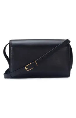 Vince Vince Leather Crossbody Wallet in Black — Women Winter black Accessories