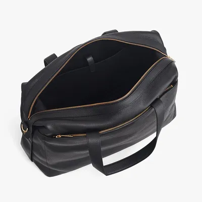 Cuyana Overnight Bag in black — Winter black Hand Bags