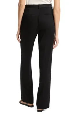 Theory Theory Slim Straight Leg Pants in Black - 001 — Women Winter black Trousers & Chinos