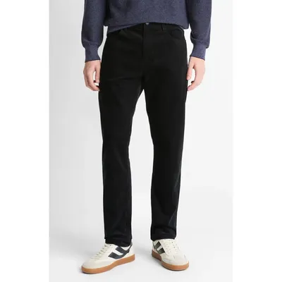 Vince Vince Dylan Stretch Cotton Corduroy Pants in Black — Men Winter black Pants