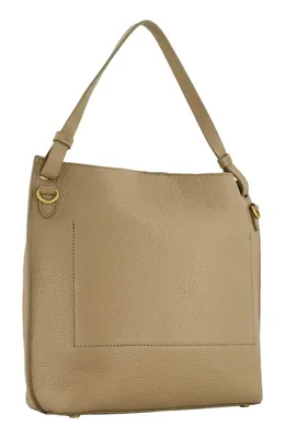 Vince Vince Ava Leather Crossbody Bag in Sandtrail — Women Autumn beige Accessories