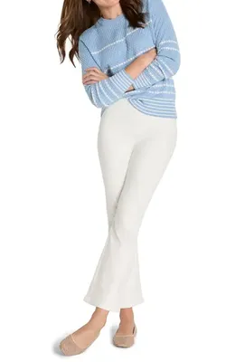 NIC+ZOE NIC+ZOE Circle Cotton & Cashmere Blend Sweater in Blue Multi — Women Summer silver Tops