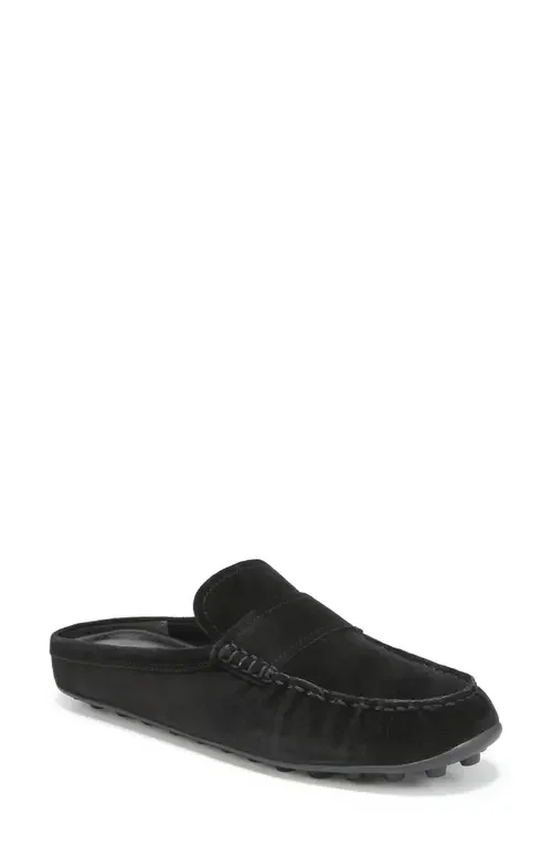 Vince Vince Berkley Driving Mule in Black — Women Winter black Shoes