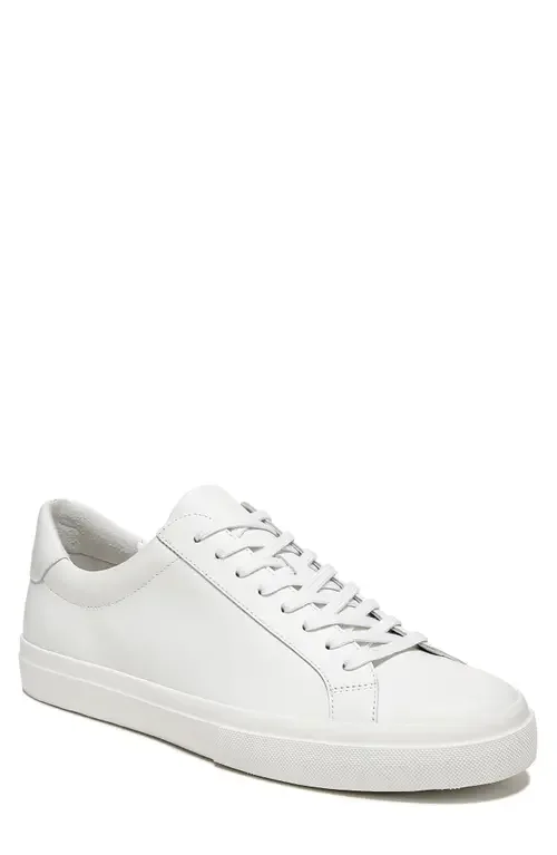 Vince Vince Fulton Low Top Sneaker in White/White — Men Winter white Shoes