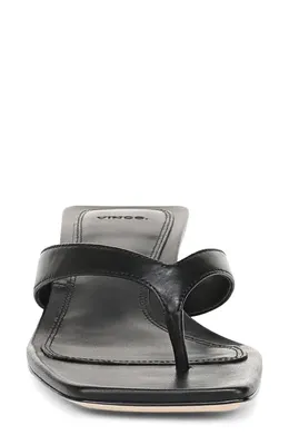 Vince Vince Sanjuan Flip Flop in Black — Women Winter black Shoes