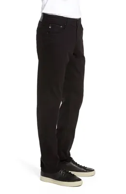 AG AG Graduate SUD Straight Leg Pants in Sba Black — Men Winter black Pants