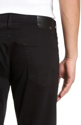 AG AG Graduate SUD Straight Leg Pants in Sba Black — Men Winter black Pants