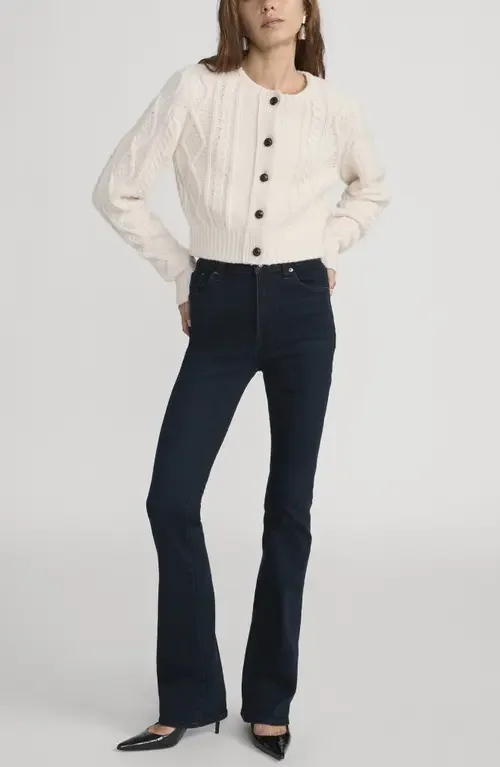 FRAME FRAME The Reboot High Waist Bootcut Jeans in Century — Women Winter black Jeans & Denim
