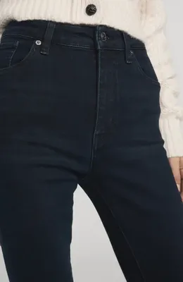 FRAME FRAME The Reboot High Waist Bootcut Jeans in Century — Women Winter black Jeans & Denim