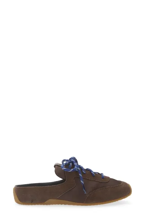 rag & bone rag & bone Retro Runner Slim Ultra Mule in Mocha — Women Autumn brown Shoes