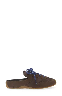 rag & bone rag & bone Retro Runner Slim Ultra Mule in Mocha — Women Autumn brown Shoes