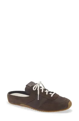 rag & bone rag & bone Retro Runner Slim Ultra Mule in Mocha — Women Autumn brown Shoes