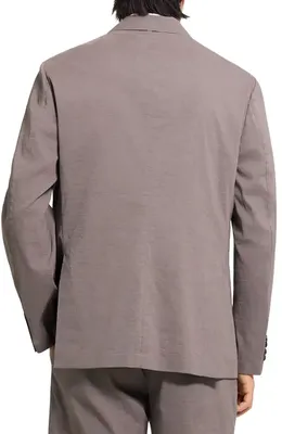 Theory Theory Standard Linen Blend Suit Jacket in Morel — Men Autumn grey Outerwear