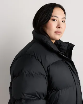 Quince Quince | Women's Responsible Down Puffer Jacket in Black — Women Winter black Down Jackets