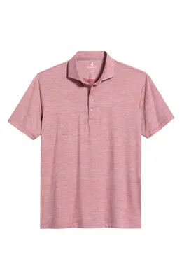 johnnie-O johnnie-O Huron PREP-FORMANCE Polo in Racing Red — Men Spring pink Tops