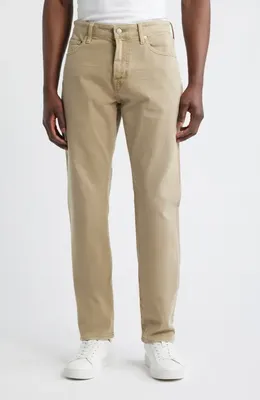 AG AG Everett Slim Straight Leg Jeans in 7 Years Sulfur Valley Tan — Men Autumn beige Pants