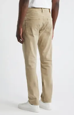 AG AG Everett Slim Straight Leg Jeans in 7 Years Sulfur Valley Tan — Men Autumn beige Pants