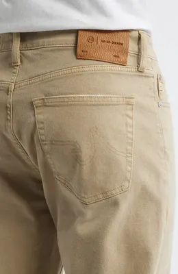 AG AG Everett Slim Straight Leg Jeans in 7 Years Sulfur Valley Tan — Men Autumn beige Pants