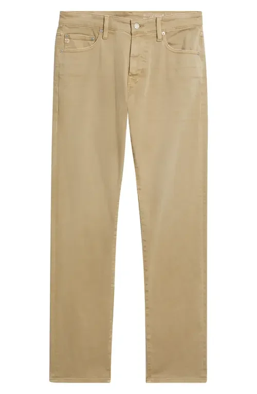 AG AG Everett Slim Straight Leg Jeans in 7 Years Sulfur Valley Tan — Men Autumn beige Pants