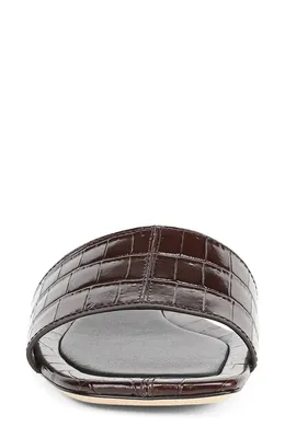 Vince Vince Valeria Slide Sandal in Cacoa Brown — Women Autumn chocolate Shoes