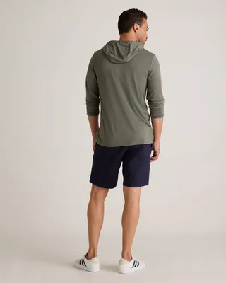 Quince Quince | Men's Organic Stretch Ripstop Shorts 10" in Deep Navy — Men Winter navy Shorts