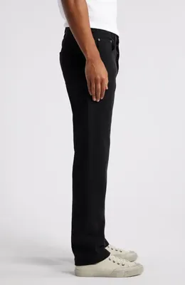 FRAME FRAME The Straight Leg Canvas Jeans in Black — Men Winter black Pants