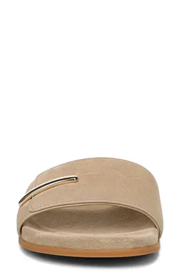 Vince Vince Sadie Slide Sandal in Tuscan Sand — Women Autumn beige Shoes