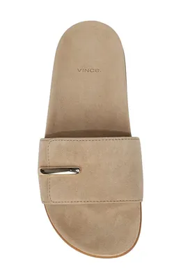 Vince Vince Sadie Slide Sandal in Tuscan Sand — Women Autumn beige Shoes