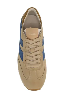 Vince Vince Oasis Runner Sneaker in Macademia/Indigo — Women Autumn beige Shoes