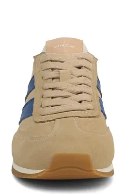 Vince Vince Oasis Runner Sneaker in Macademia/Indigo — Women Autumn beige Shoes
