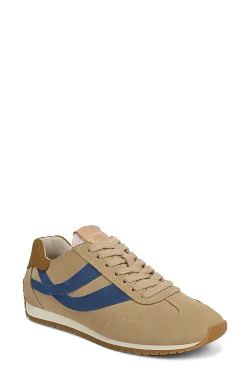 Vince Vince Oasis Runner Sneaker in Macademia/Indigo — Women Autumn beige Shoes