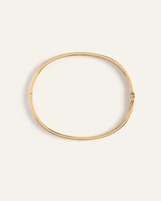 Quince Quince | Women's 14K Gold Bold Bangle in Yellow Gold in Yellow Gold — Women Autumn Accessories