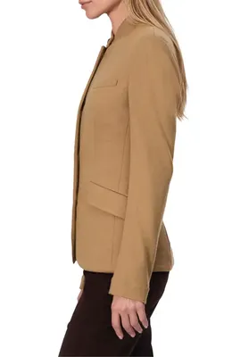 rag & bone rag & bone Slade Wool Blazer in Camel — Women Autumn camel Outerwear