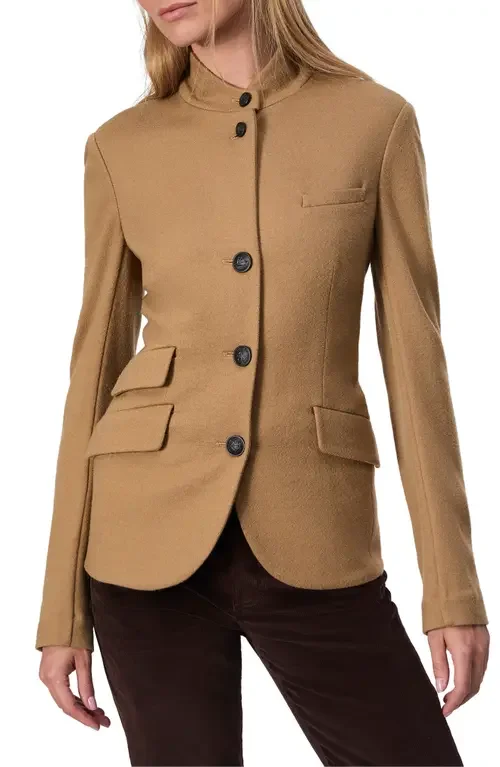 rag & bone rag & bone Slade Wool Blazer in Camel — Women Autumn camel Outerwear